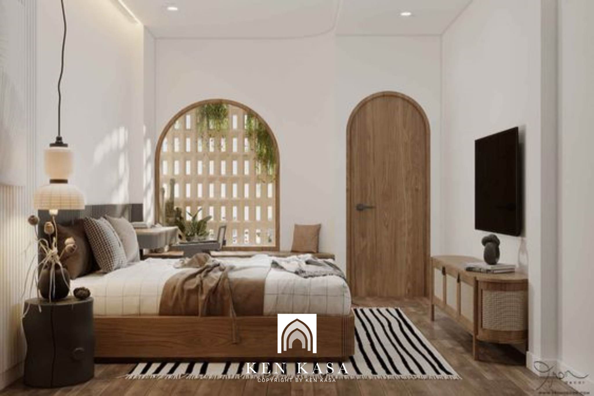Mẫu thiết kế homestay nhỏ với gam màu trung tính 